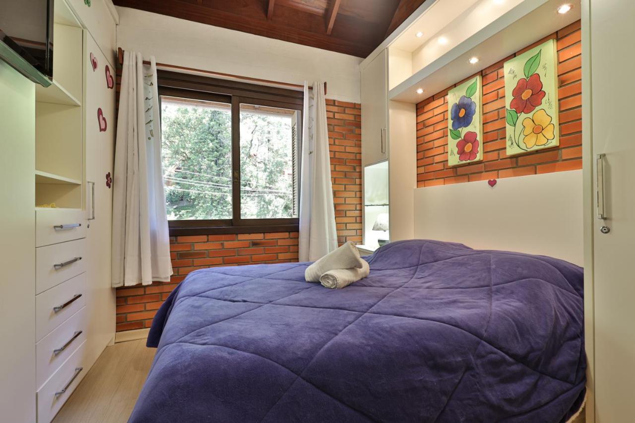 Apartamento aconchegante perto do Lago Gramado Exterior foto